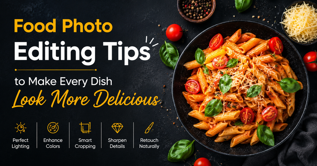 Food Photo Editing Tips to Make Every Dish Look More Delicious - Cover Image